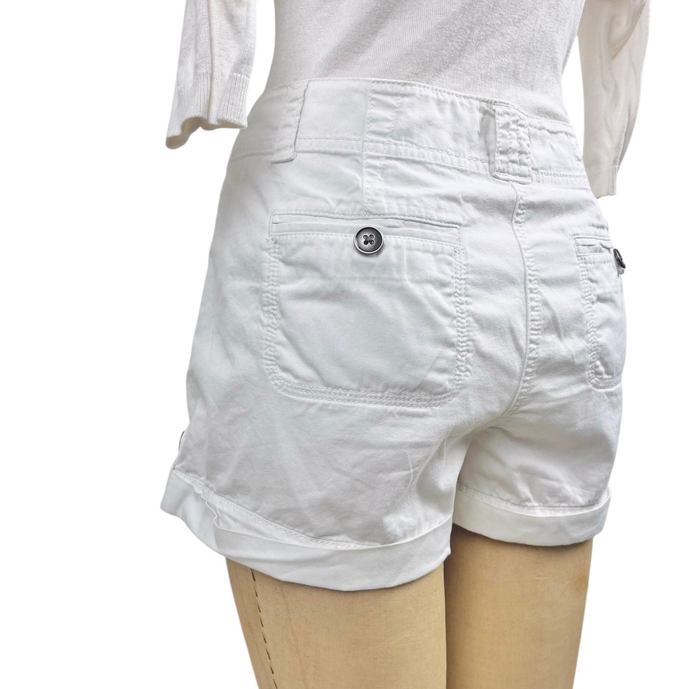 Ann Taylor LOFT Shorts Drawstring Waist Womens M Coastal Lightweight Cargo‎ - Picture 7 of 10